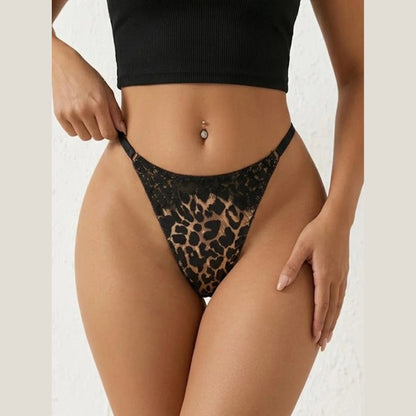 Zmysłowe stringi - Leopardo