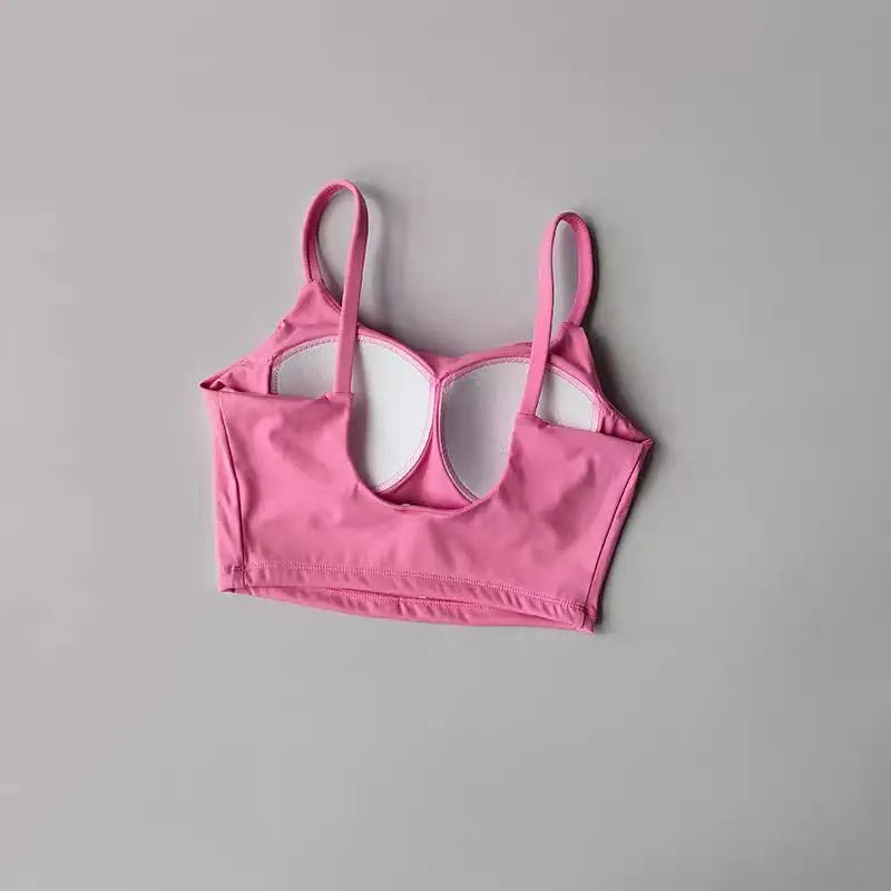 Sportowy top push-up do fitnessu i jogi - Villa