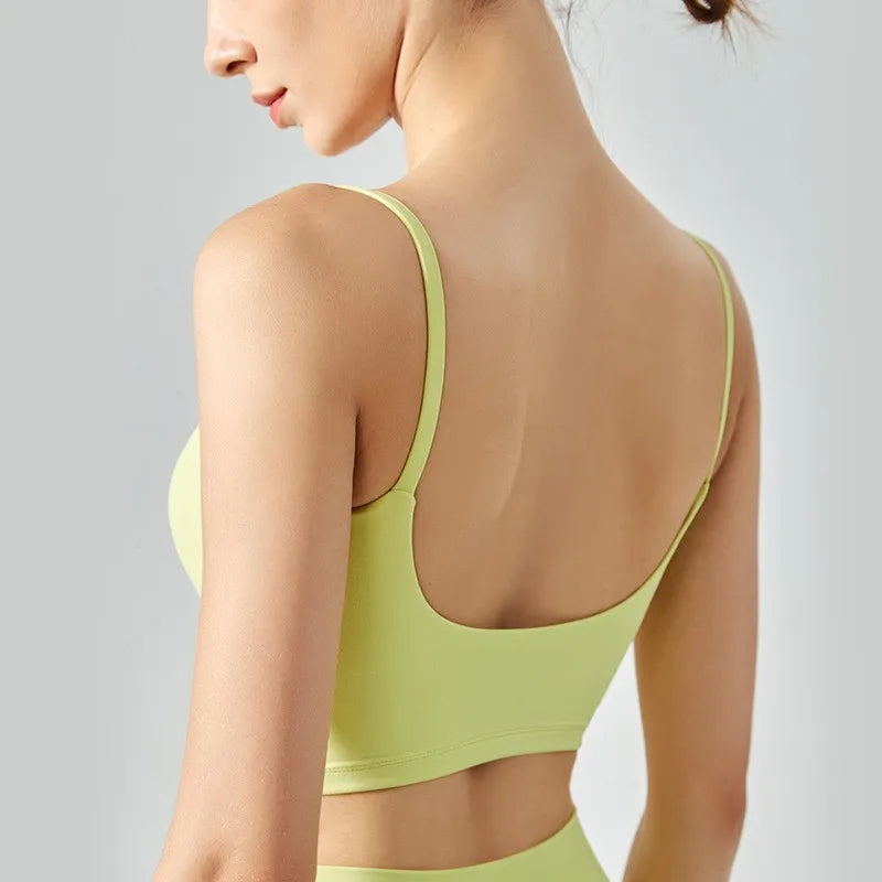 Sportowy top push-up do fitnessu i jogi - Villa
