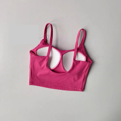 Sportowy top push-up do fitnessu i jogi - Villa