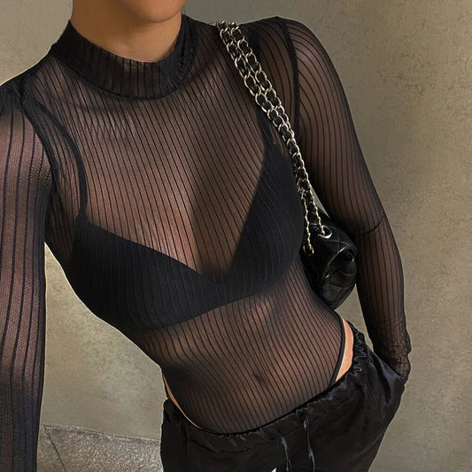 Zmysłowe body transparentne - Vista
